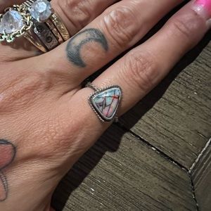 Bad ass Opal and Sterling silver ring